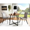 Стол обеденный SIGNAL LUNA рустикальный коричневый/черный 90